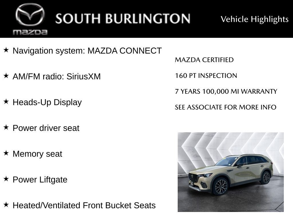 2025 Mazda Mazda CX-70 PHEV Premium Plus