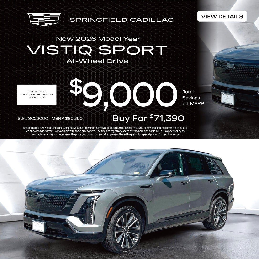 New 2026 CADILLAC VISTIQ SPORT AWD