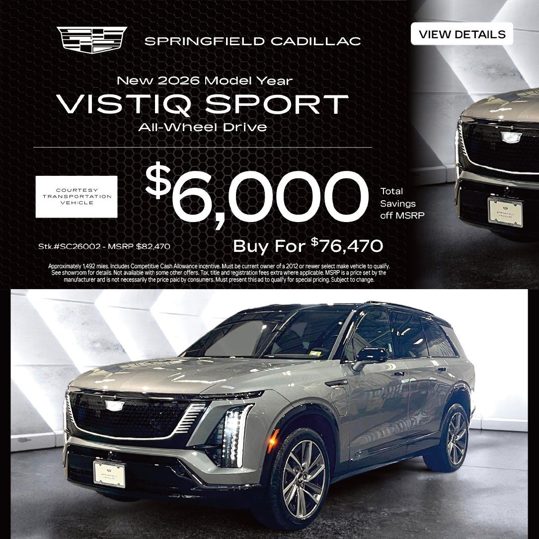 New 2026 CADILLAC VISTIQ SPORT AWD